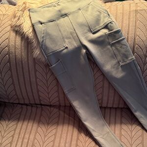 Urban Kids Stylish Cargo Joggers in Army Green